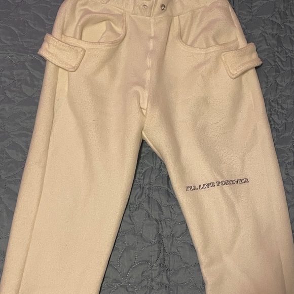 Flared Fleece Pants - Picture 2 of 3